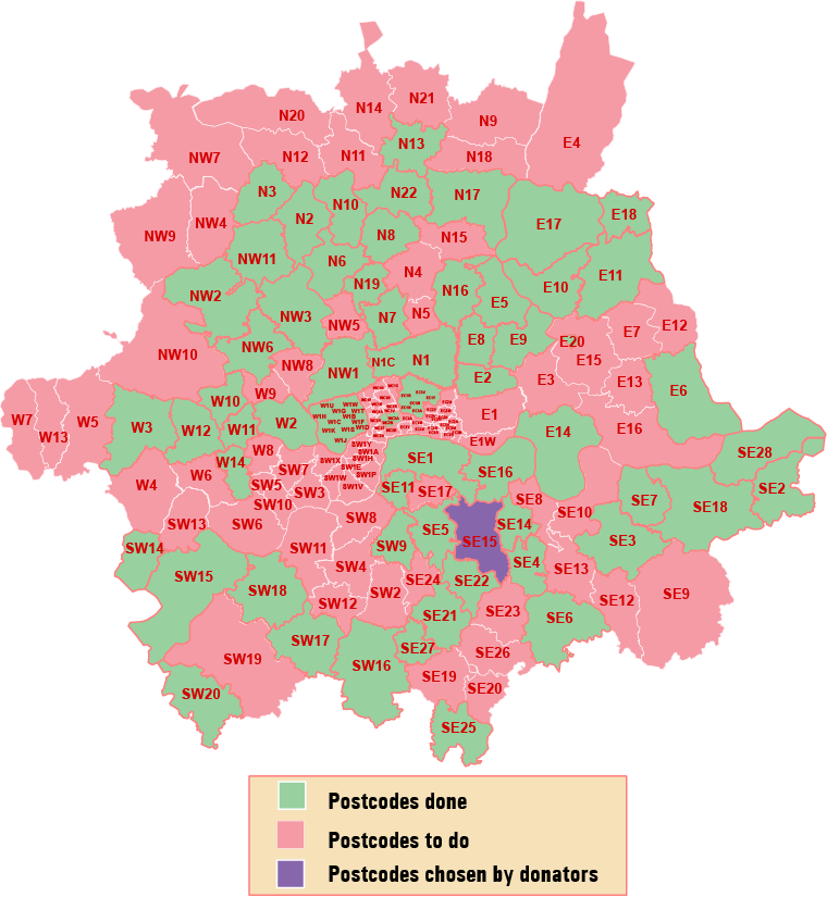 Postcode Map